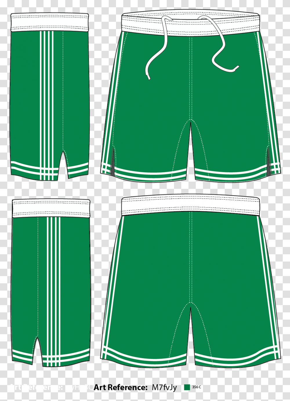 Download Fontanilla Celtics Basketball Board Short, Shorts, Clothing, Apparel, Underwear Transparent Png