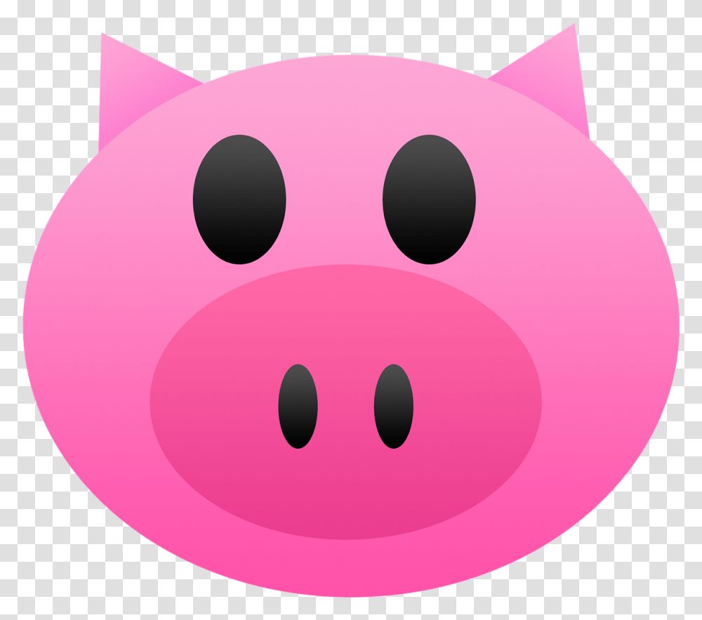 Download Food Emoji Cartoon, Piggy Bank, Disk Transparent Png