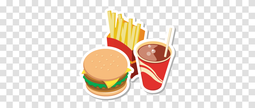 Download Food Free Image And Clipart Junk Food Clipart, Fries, Burger, Birthday Cake, Dessert Transparent Png