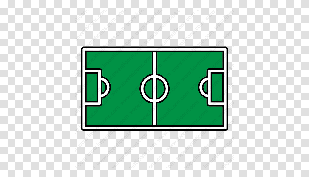 Download Football Field Vector Icon Inventicons Lineas Blancas Cancha De Futbol, Symbol, Sign, Business Card, Paper Transparent Png