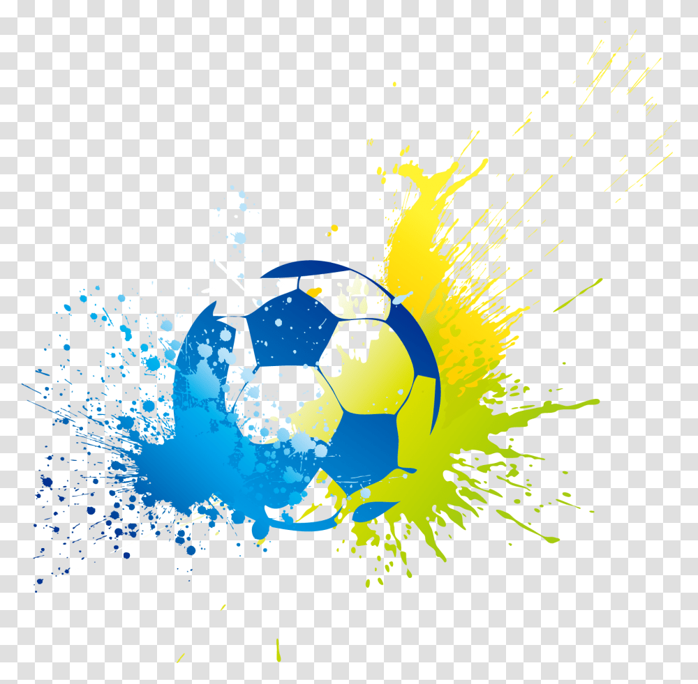 Download Football Player Sport Colour, Graphics, Art, Nature, Floral Design Transparent Png