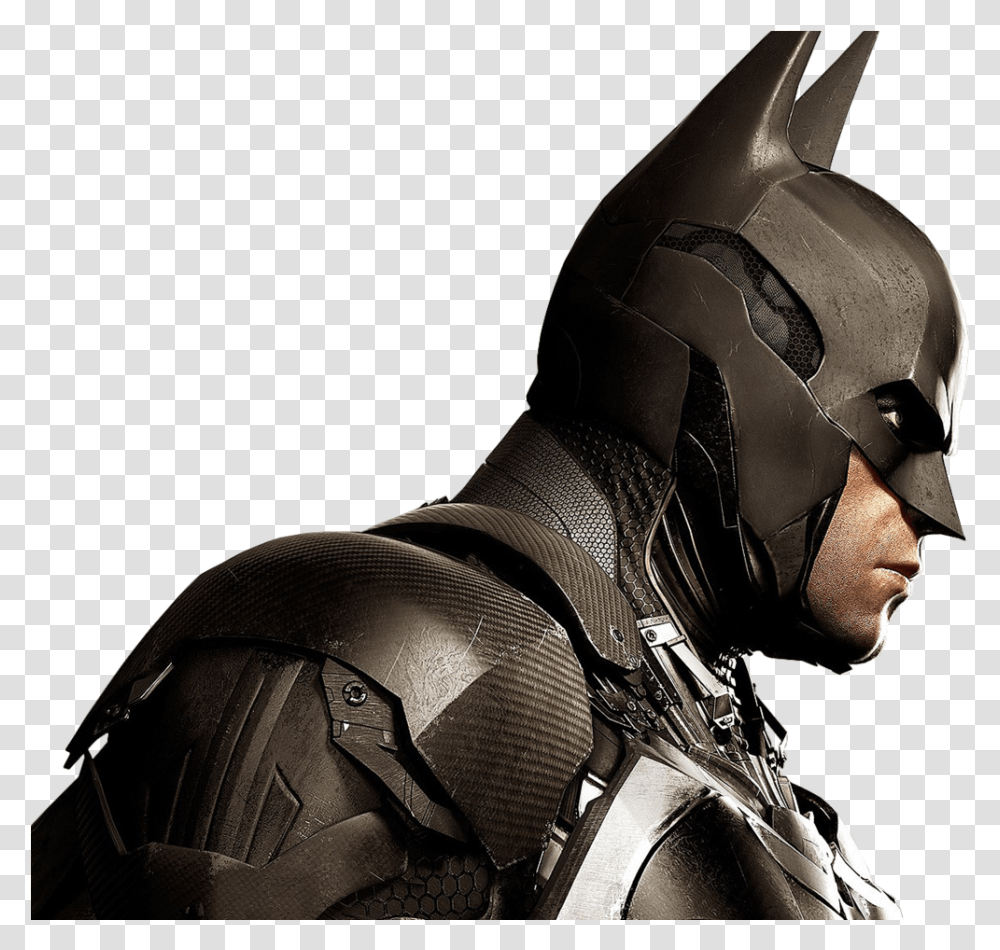 Download For Free Batman High Quality Batman Arkham Knight Batman Helmet, Apparel, Person, Human Transparent Png