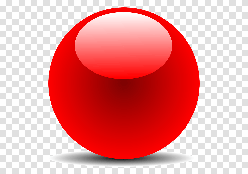 Download For Free Glossy Ball In High Resolution Esfera De Color Rojo, Sphere, Balloon Transparent Png