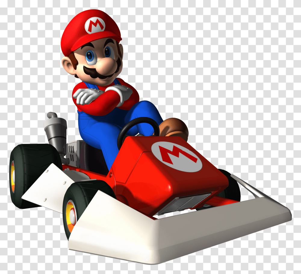 Download For Free Mario Icon Clipart Mario Kart Ds Mario, Vehicle, Transportation, Toy, Super Mario Transparent Png