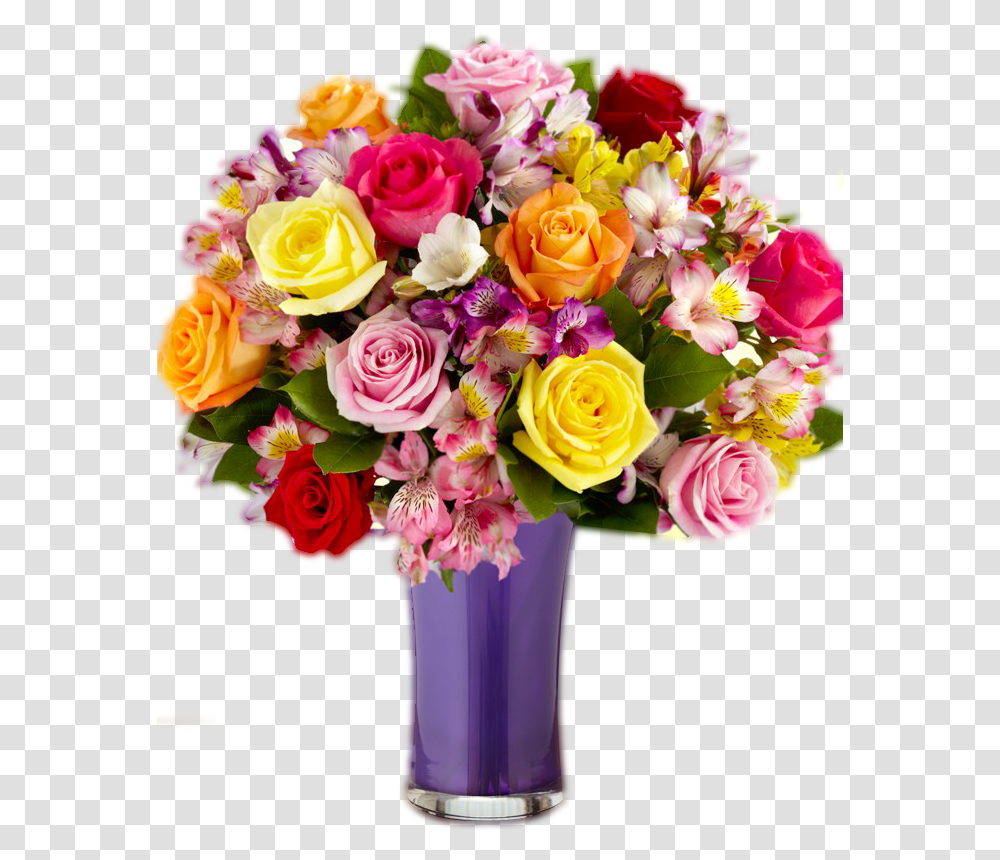 Download Format Images Of Flowers Flower With Vase, Plant, Graphics, Art, Floral Design Transparent Png
