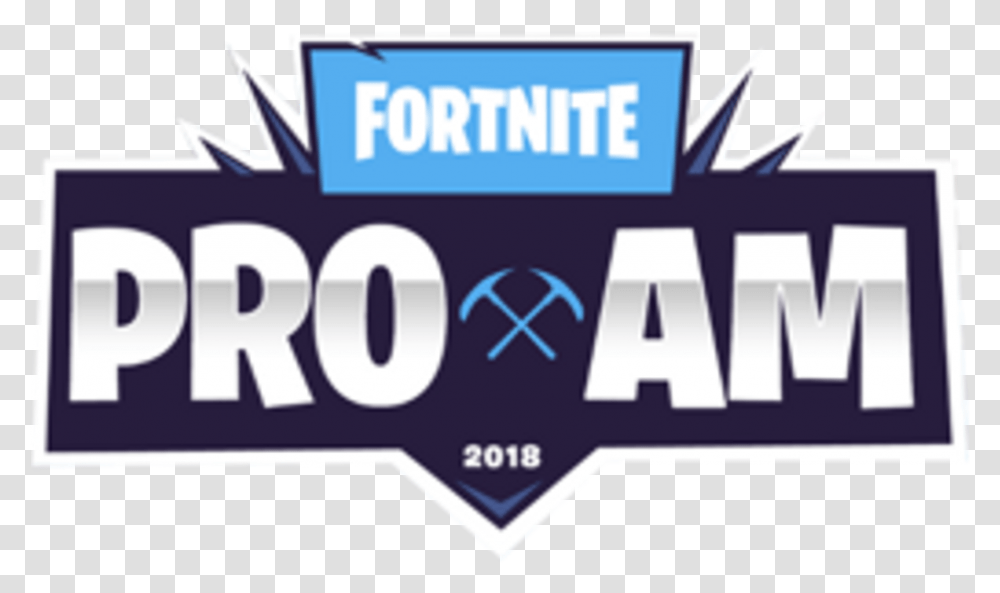 Download Fortnite Pro Am Logo Fortnite Pro Am Logo, Label, Text, Word, Number Transparent Png