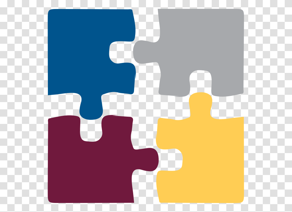 Download Four Separate Puzzle Pieces Clipart Jigsaw Puzzles Clip Art, Person, Human, Game Transparent Png