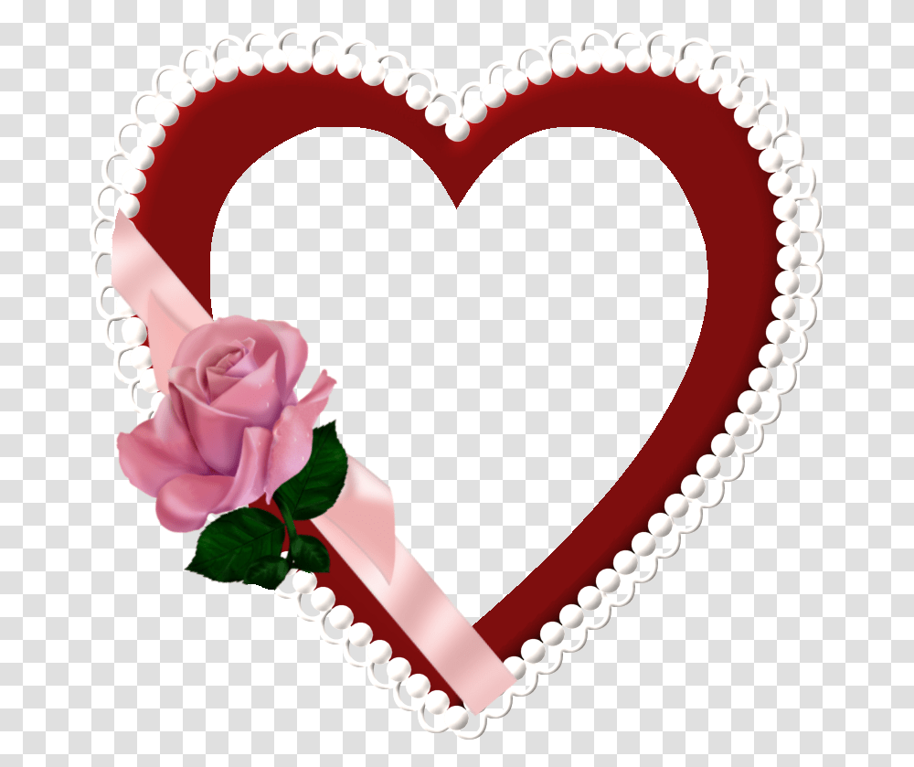 Download Frame Heart Marco De Corazon En Image Heart Frame, Bracelet, Jewelry, Accessories, Accessory Transparent Png