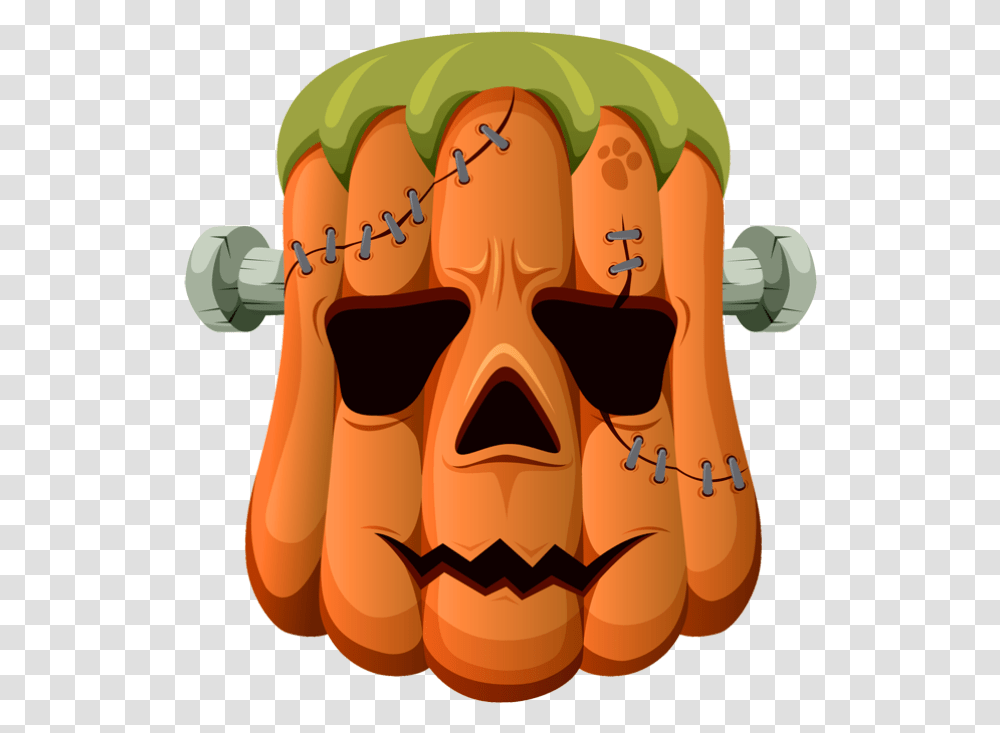 Download Frankenstein Halloween Jack Image Clipart Calabazas De Frankenstein, Architecture, Building, Symbol, Pillar Transparent Png