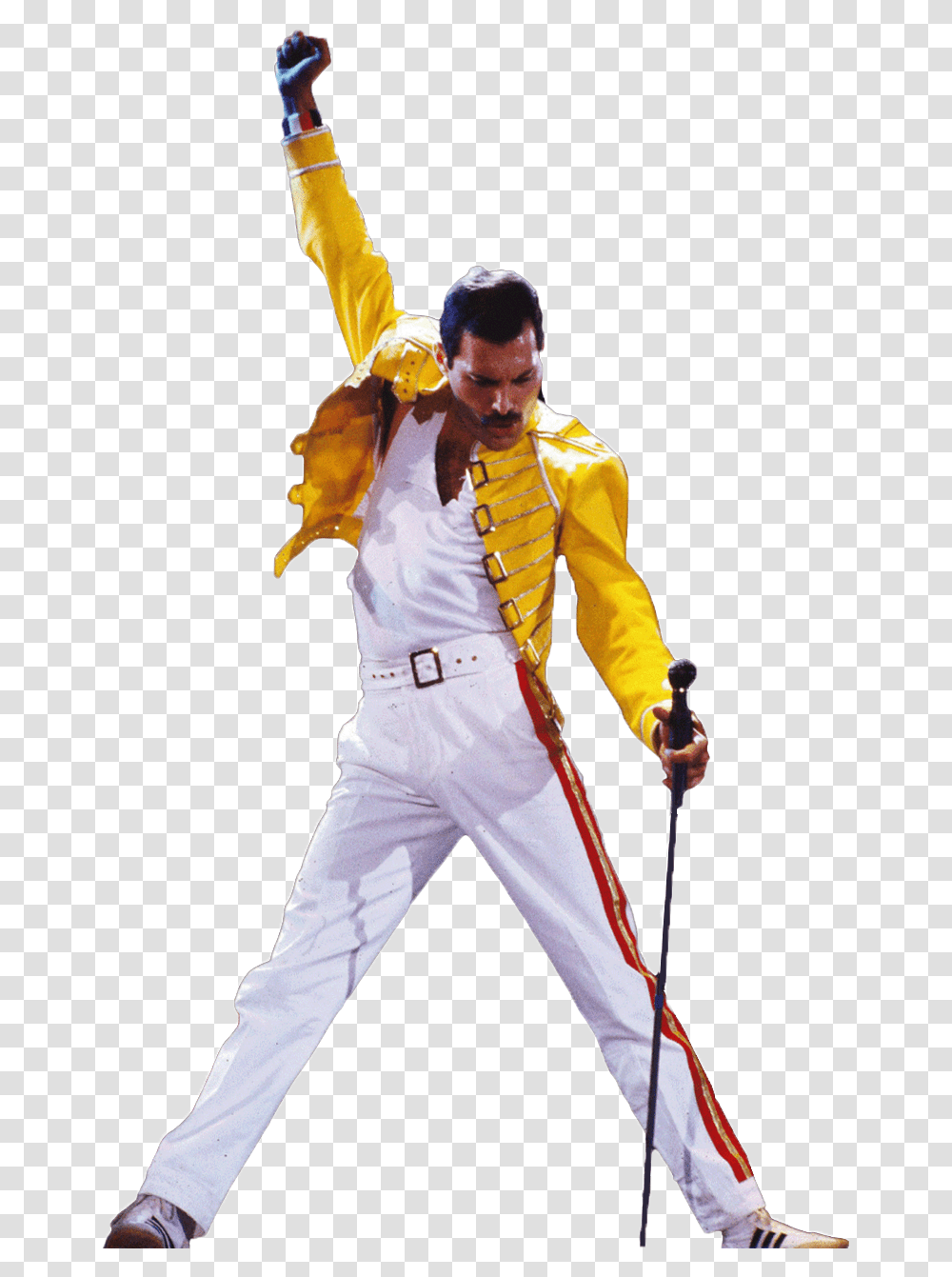 Download Freddie Mercury Pose Fredy Mercury, Person, Performer, Clothing, Dance Pose Transparent Png
