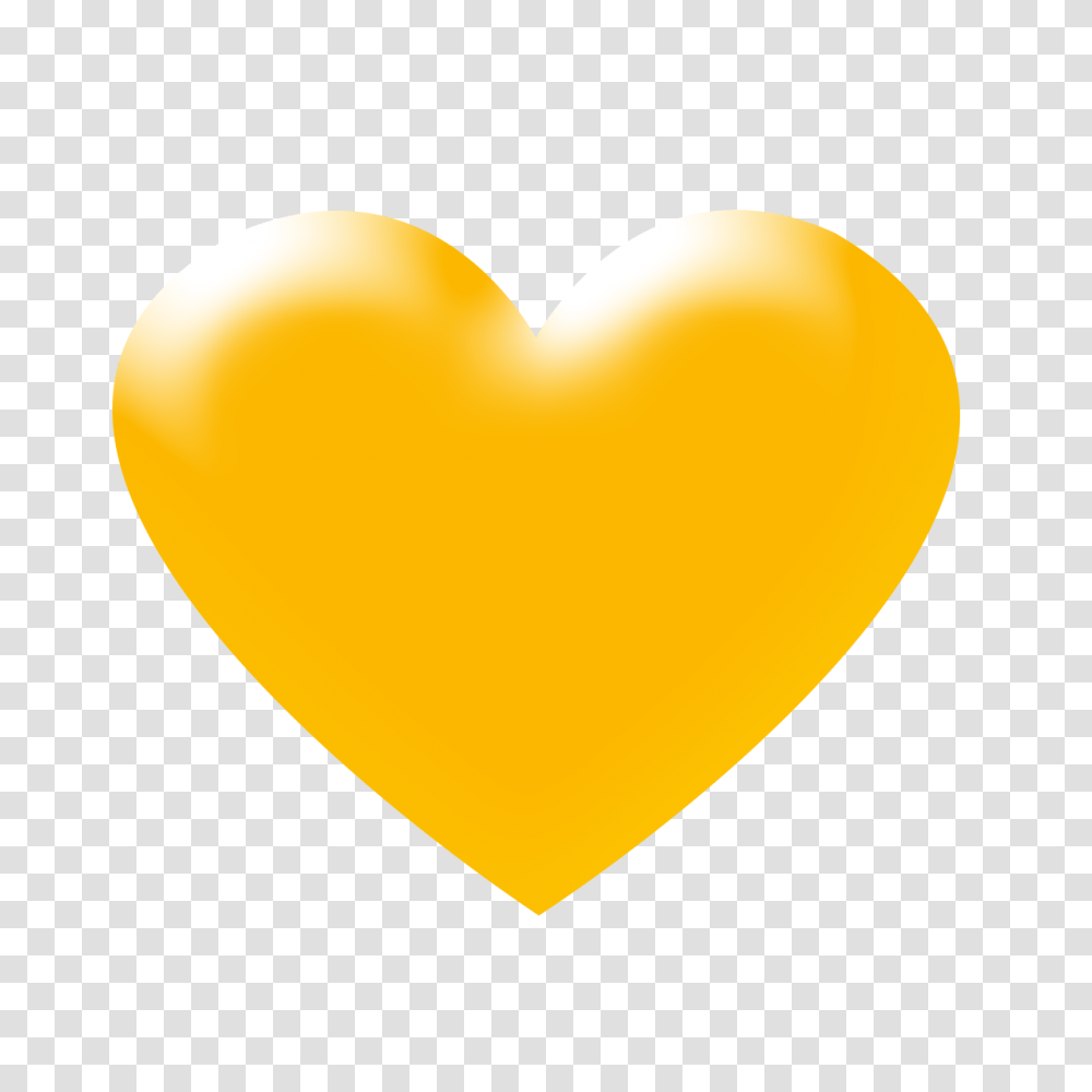 Download Free 3d Yellow Heart Background Gold Yellow Heart Meaning, Plant, Food, Vegetable, Pepper Transparent Png