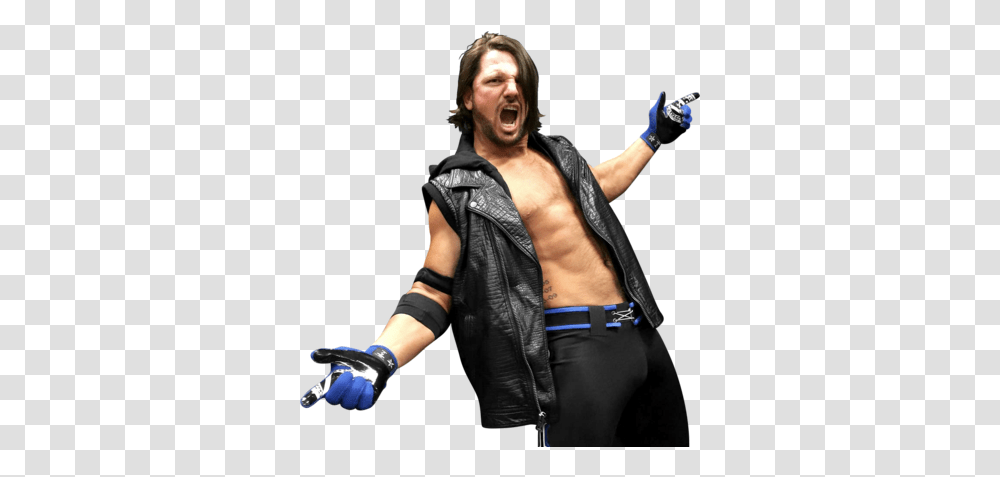 Download Free Aj Styles Aj Styles, Person, Clothing, Sport, Coat Transparent Png