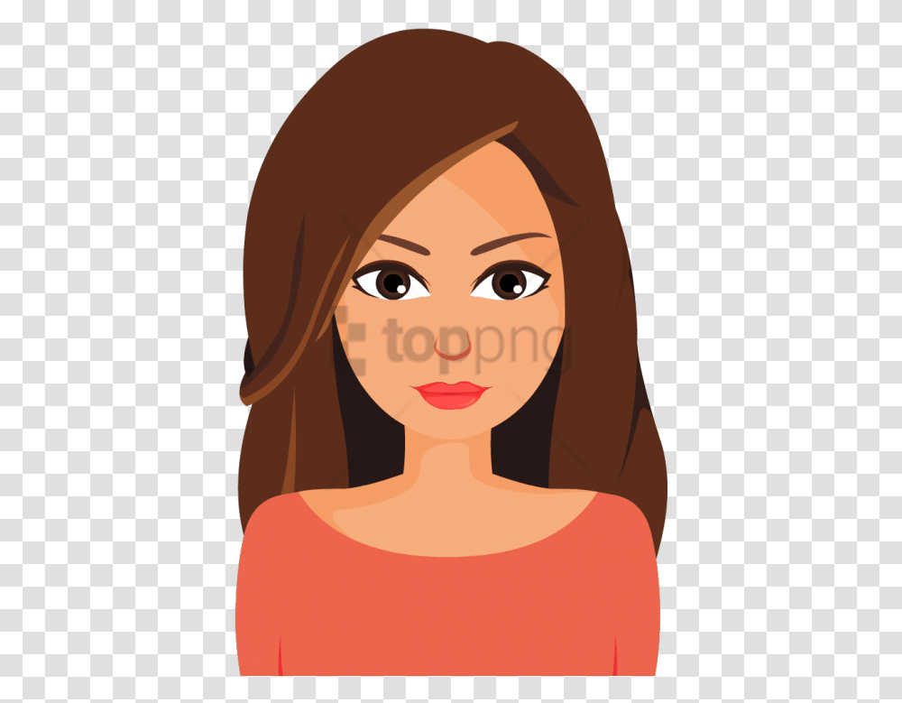 Download Free Angry Woman Animated Gif Image With Female Face Girl Face Clipart, Smile, Portrait, Photography, Outdoors Transparent Png