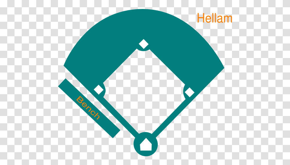 Download Free Baseball Diamond Clipart Dlpngcom Vector Baseball Diamond Clipart, Building, Text, Recycling Symbol Transparent Png