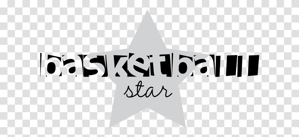 Download Free Basketball Clipart To Use For Party Decor Icase, Symbol, Star Symbol, Stencil Transparent Png