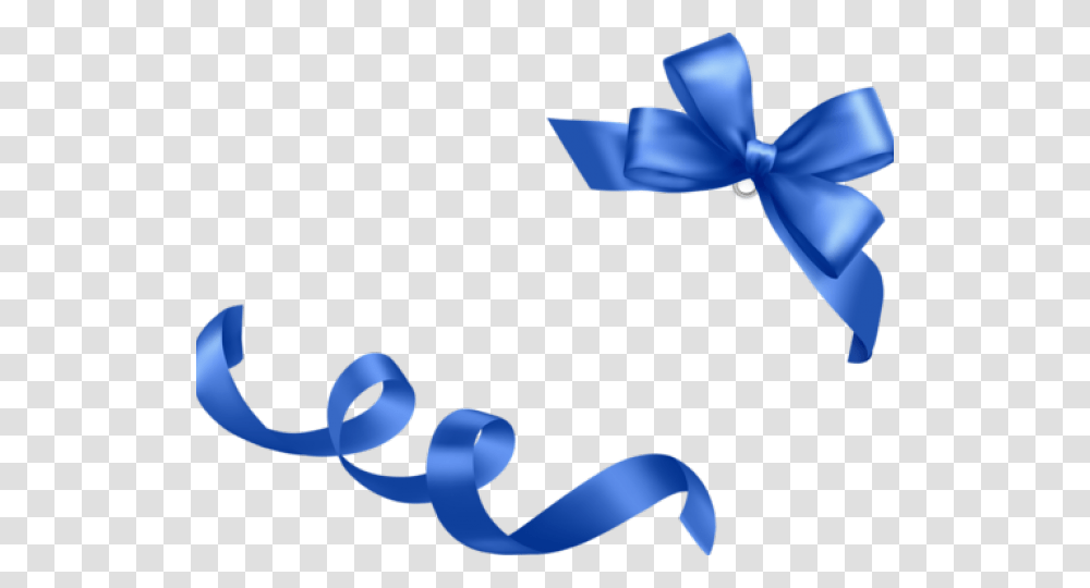 Download Free Blue Ribbon Image Blue Gift Ribbon, Text Transparent Png