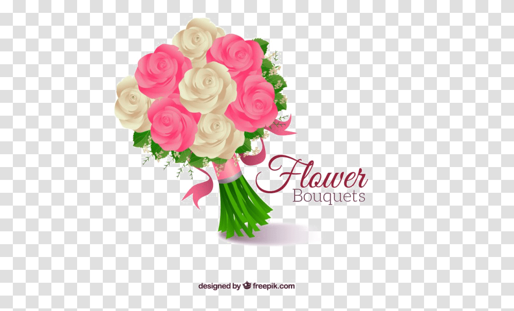 Download Free Bouquet Of Rose Flowers Bouquet Of Flowers Drawing, Plant, Blossom, Graphics, Art Transparent Png
