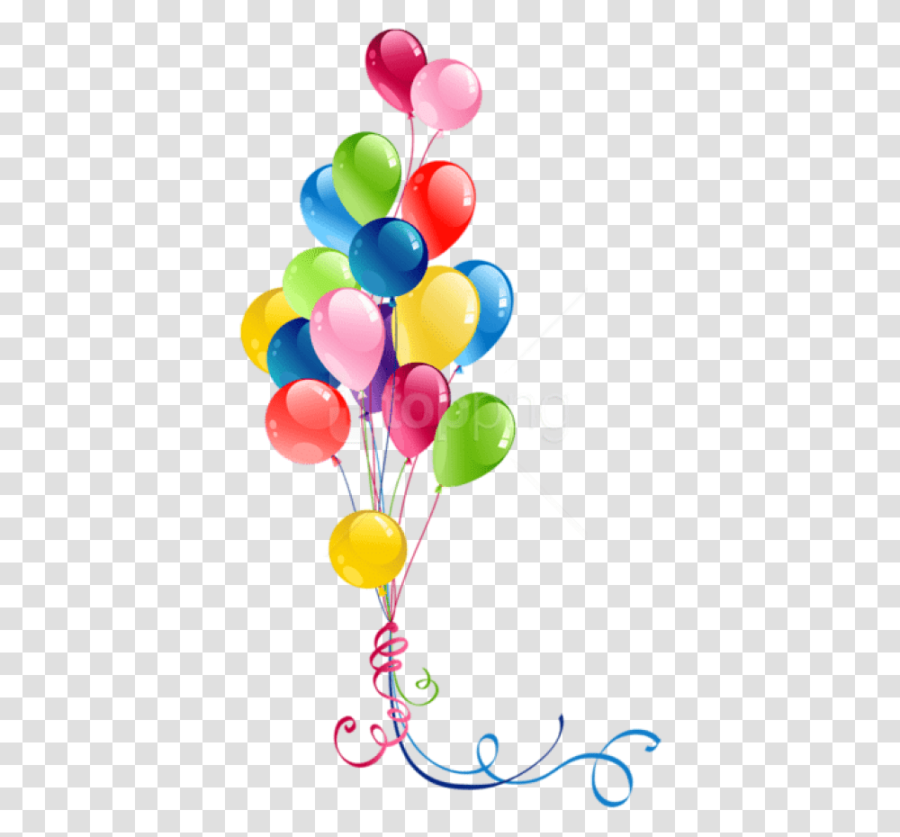 Download Free Bunch Balloons Background Birthday Balloon, Pin Transparent Png