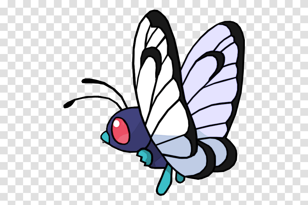 Download Free Butterfree Butterfree, Insect, Invertebrate, Animal, Graphics Transparent Png