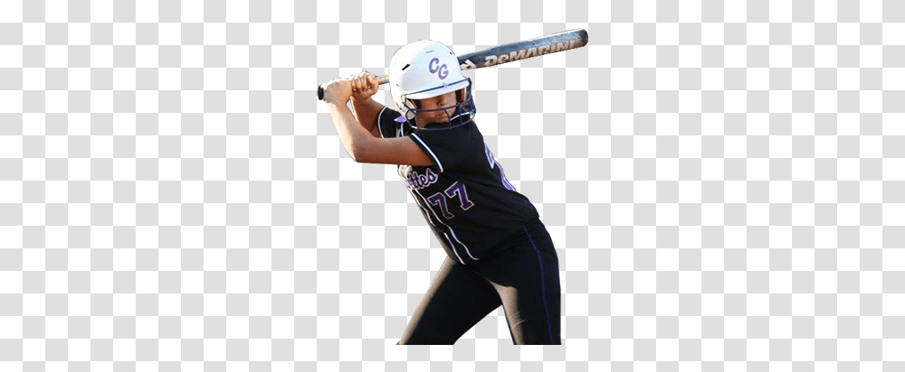 Download Free California Grapettes Girls Fastpitch Baseball Player, Clothing, Person, Helmet, People Transparent Png
