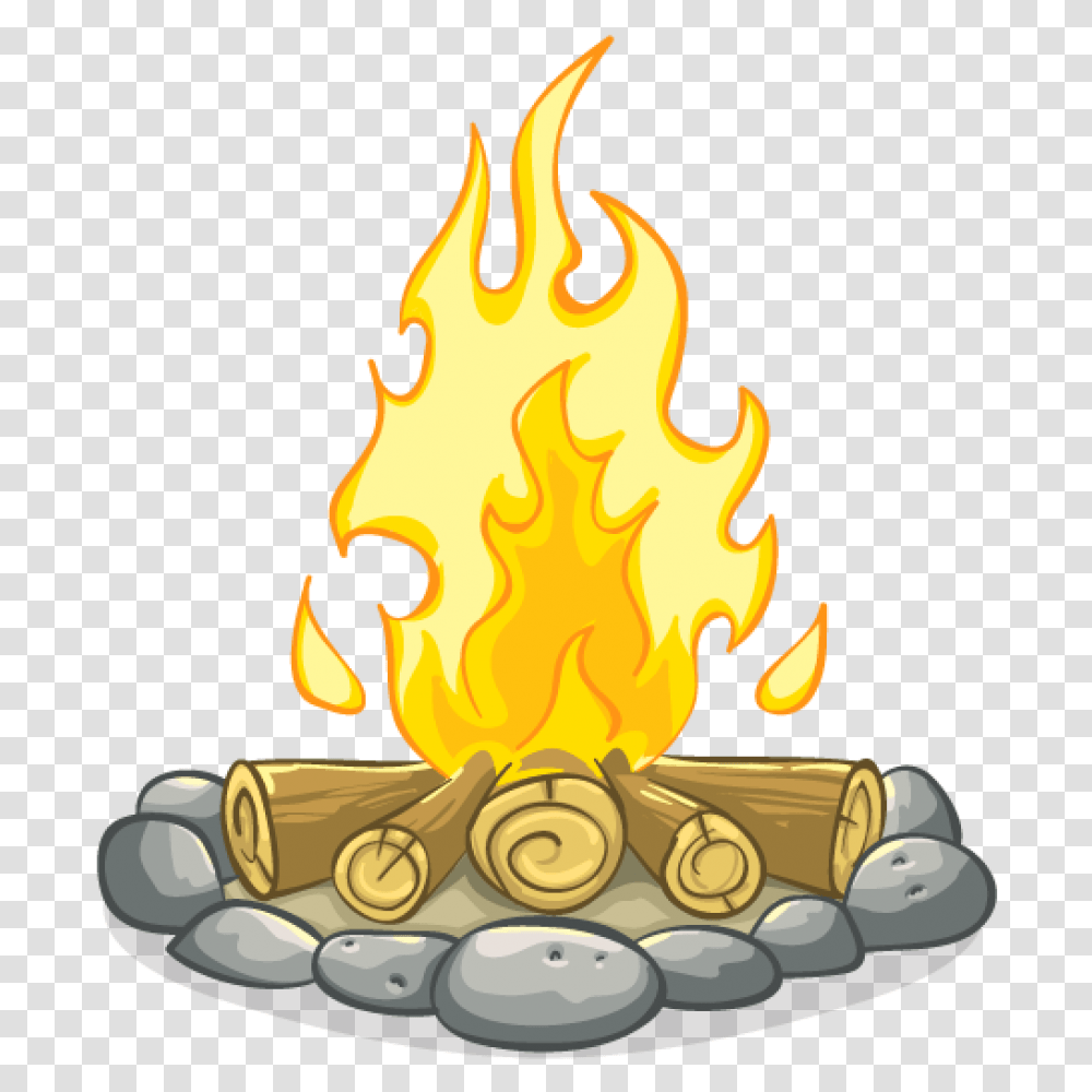 Download Free Campfire File Background Campfire, Flame, Bonfire, Birthday Cake, Dessert Transparent Png