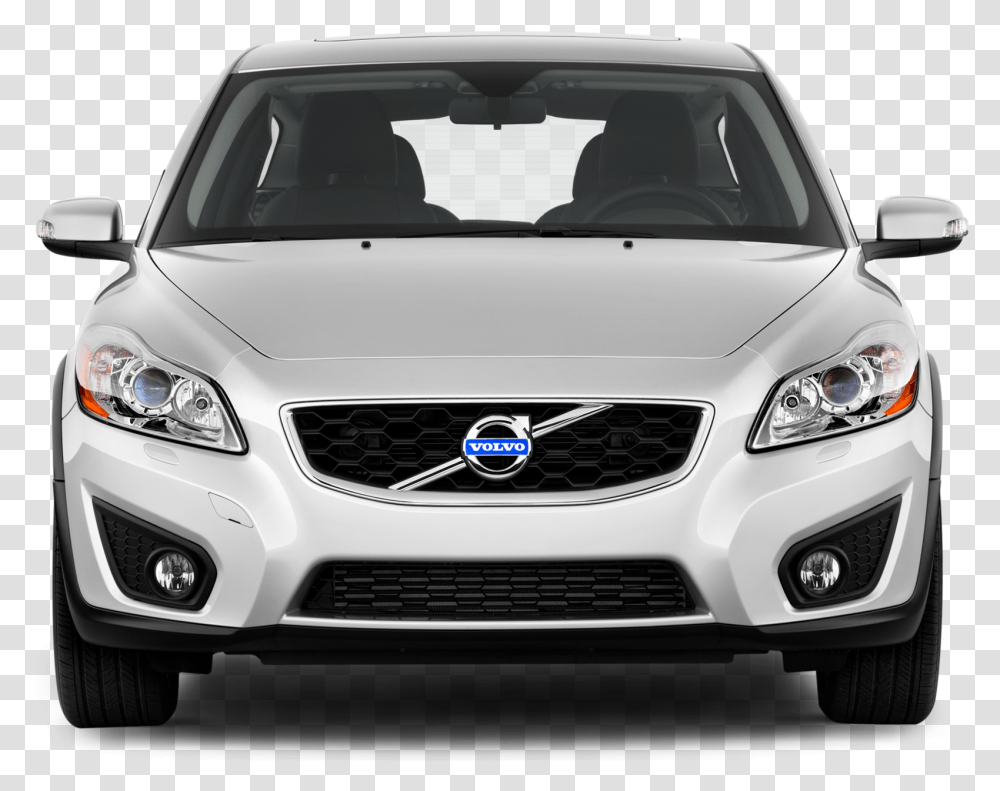 Download Free Car Front View Volvo C30 2010 Front, Windshield, Vehicle, Transportation, Automobile Transparent Png