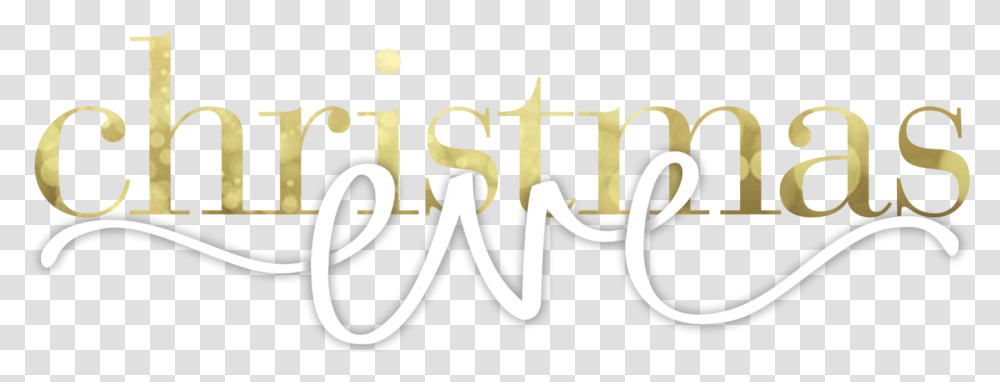 Download Free Christmas Eve Calligraphy, Text, Word, Label, Alphabet Transparent Png