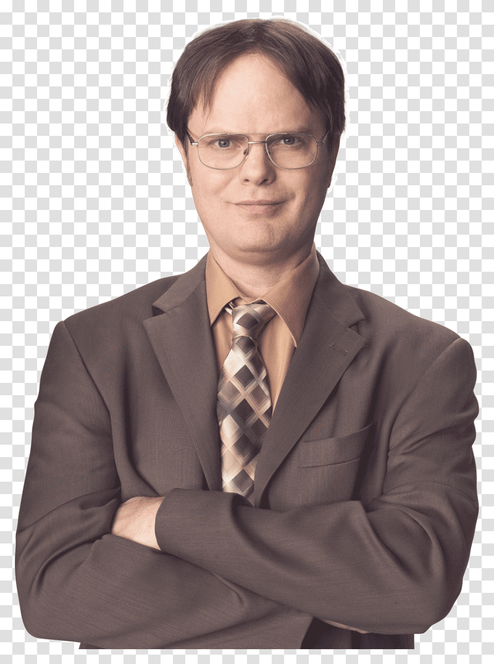 Download Free Clipart With Dwight Schrute, Tie, Accessories, Accessory, Suit Transparent Png