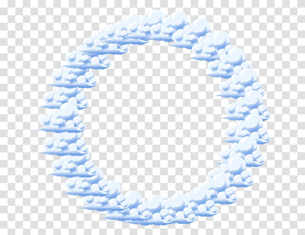 Download Free Clouds Frame Clouds Frame, Wreath, Rug, Sea Life, Animal Transparent Png