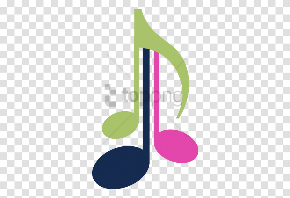 Download Free Color Music Notes Image With Clip Art, Plant, Outdoors, Graphics, Flower Transparent Png