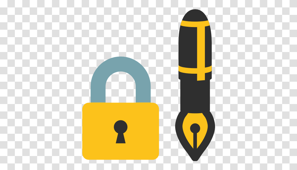 Download Free Color Padlock Sms Apple Emoji Hd Image Animated Lock And Key, Security Transparent Png