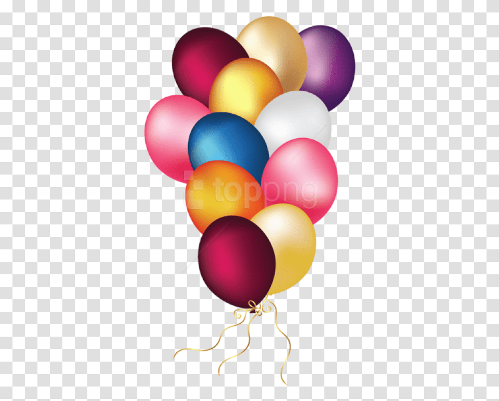 Download Free Colorful Balloons Birthday Baloons, Food, Egg, Graphics, Art Transparent Png