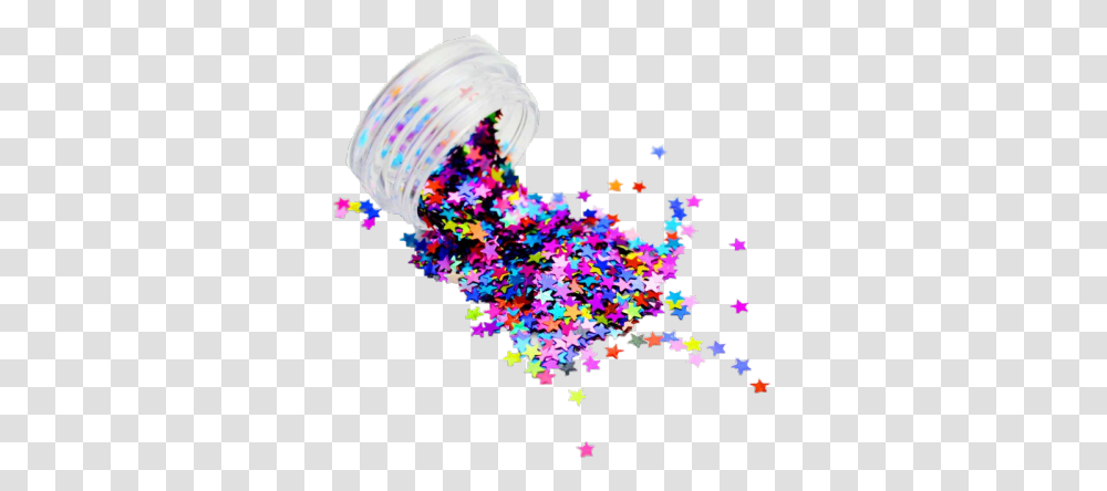 Download Free Confetti Stars Tumblr Dlpngcom Confetti, Graphics, Art, Pattern, Light Transparent Png