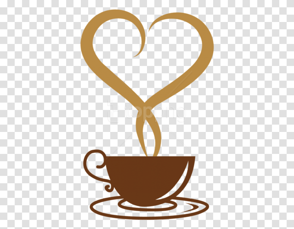 Download Free Deco Coffee Cup With Heart Clip Art Coffee Cups, Antler Transparent Png