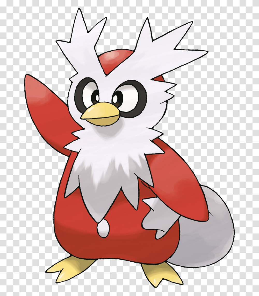 Download Free Delibird Dlpngcom Delibird Pokemon, Animal, Angry Birds, Art, Graphics Transparent Png