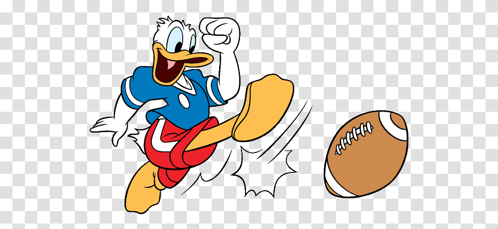 Download Free Donald Football V2 Iron Donald Duck American Football, Hand Transparent Png