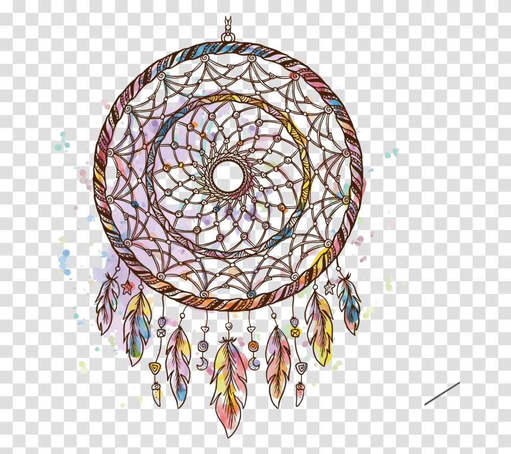 Download Free Dreamcatcher Painted Illustration University Of Greenwich Logo, Ornament, Chandelier, Lamp, Pattern Transparent Png