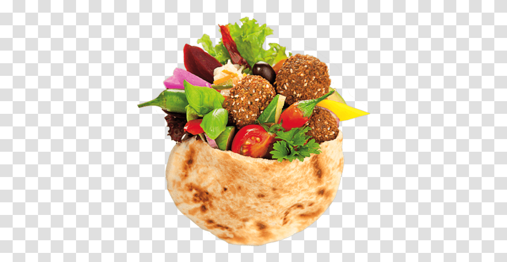 Download Free Falafel, Bread, Food, Pita, Pineapple Transparent Png