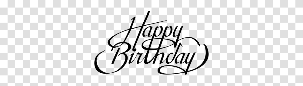 Download Free Fancy Happy Birthday High Quality Happy Birthday Font Style, Text, Calligraphy, Handwriting Transparent Png