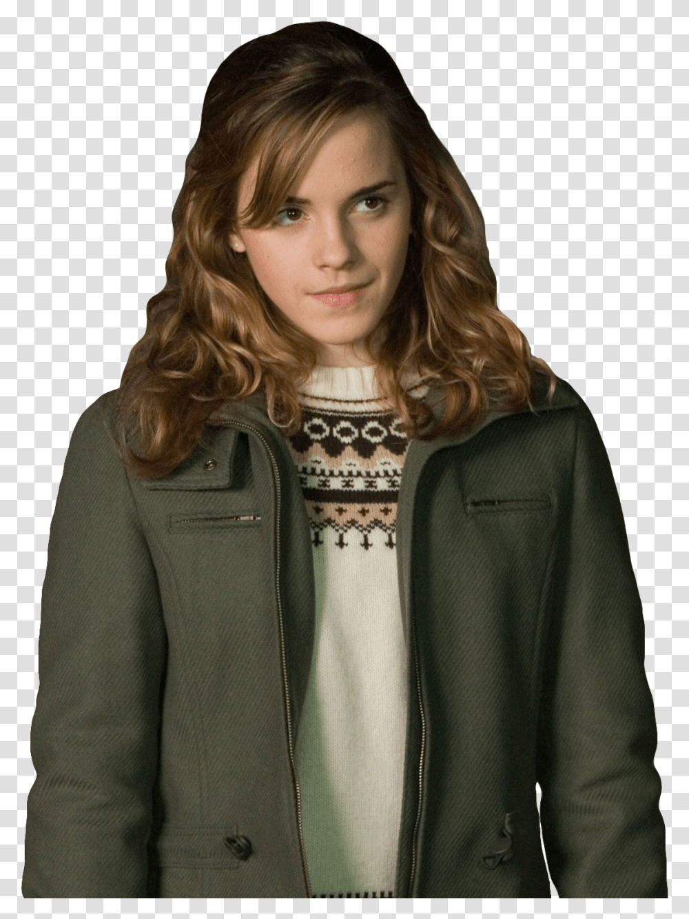 Download Free Fandom Transparents Beautiful Hermione Granger, Clothing, Apparel, Jacket, Coat Transparent Png