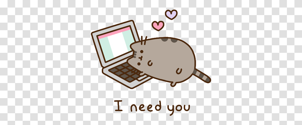 Download Free February 14 Valentine's Pusheen Cat Tenor, Electronics, Word Transparent Png