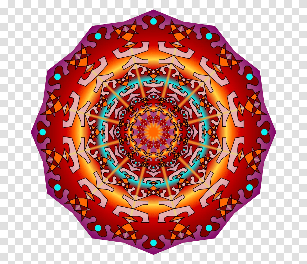 Download Free Fire Mandala Clip Art, Ornament, Pattern, Fractal Transparent Png