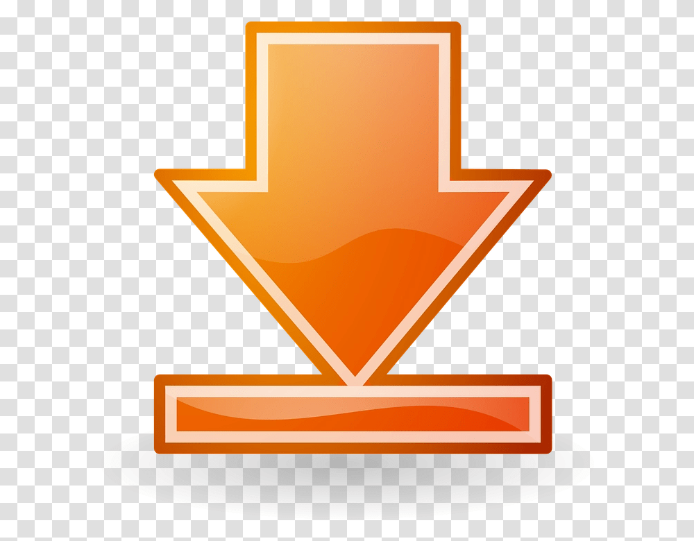 Download Free Flecha Parte Inferior Botn Grficos Arrow Pointing Down, Symbol, Logo, Trademark, Star Symbol Transparent Png