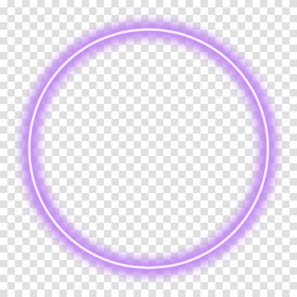 Download Free Glow Photo Circle, Purple, Light, Hoop, Tape Transparent Png