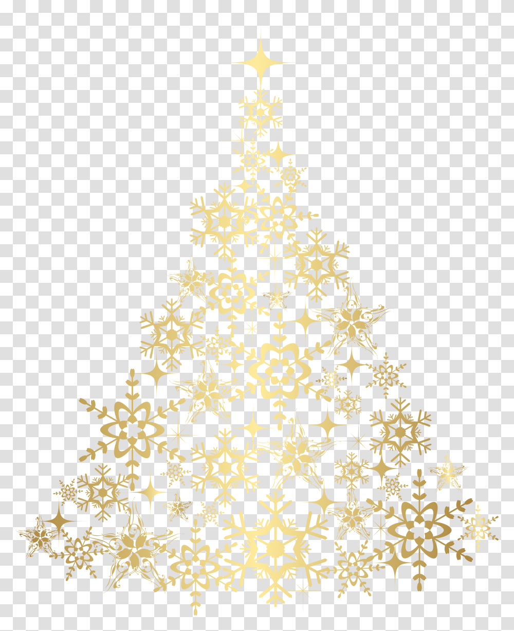 Download Free Gold Christmas Ornaments, Tree, Plant, Christmas Tree, Star Symbol Transparent Png