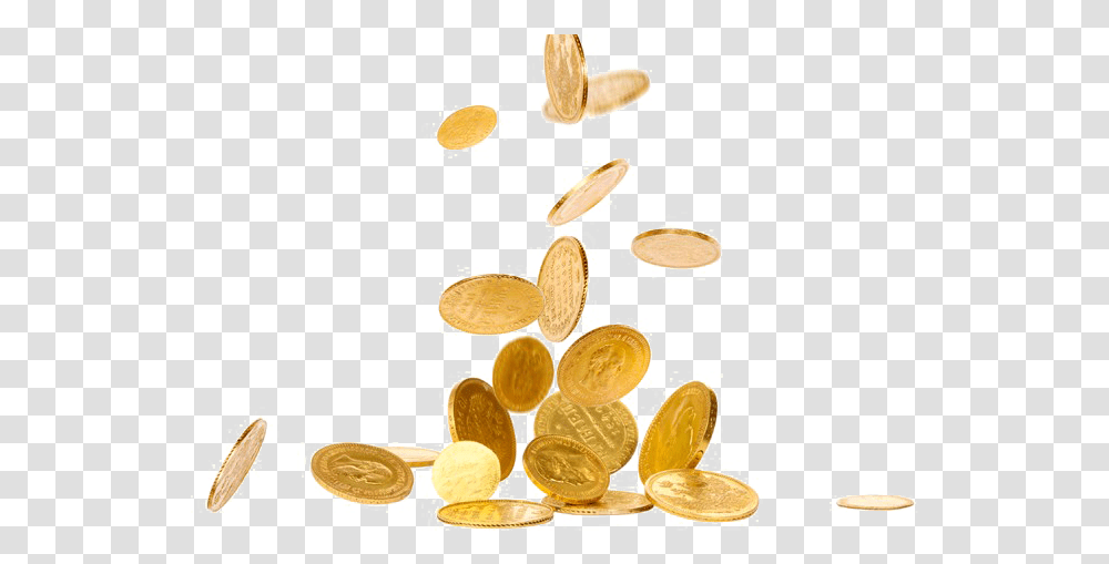Download Free Gold Coins Gold Coins, Plant, Food, Fruit, Produce Transparent Png