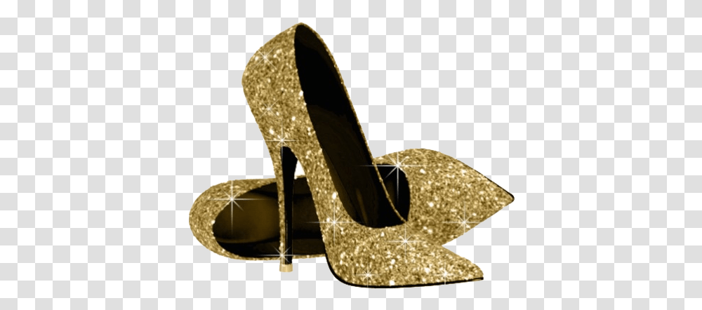 Download Free Gold Shoe Heels High Gold Heels, Clothing, Apparel, Footwear, High Heel Transparent Png