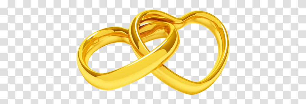Download Free Gold Wedding Ring Wedding Rings Gold, Banana, Fruit, Plant, Food Transparent Png