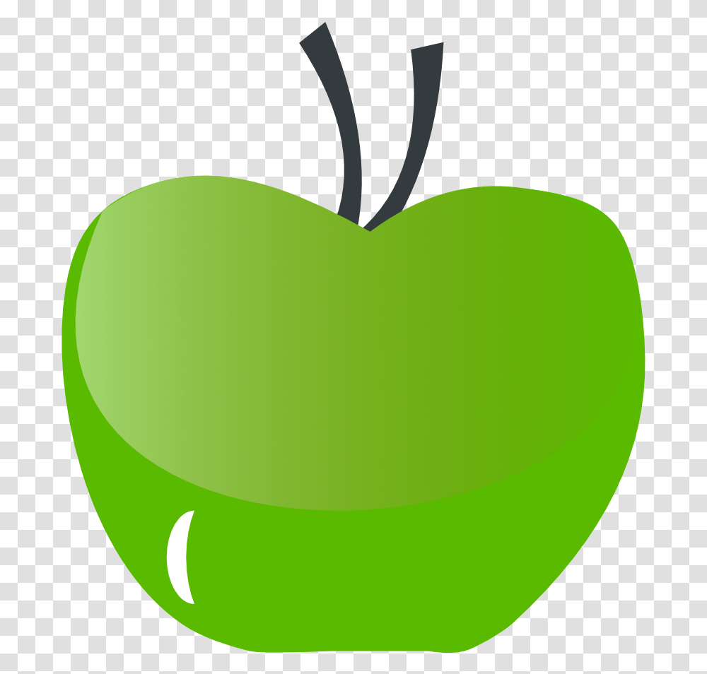 Download Free Green Apple Icon Vector Fresh, Tennis Ball, Sport, Sports, Plant Transparent Png