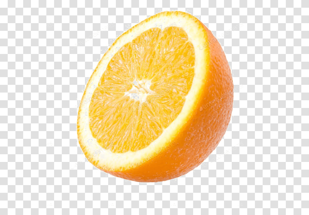 Download Free Half Orange Image High Quality Icon Half Sliced Orange, Citrus Fruit, Plant, Food, Grapefruit Transparent Png